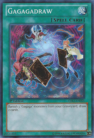 Gagagadraw [CBLZ-EN055] Super Rare | Gam3 Escape