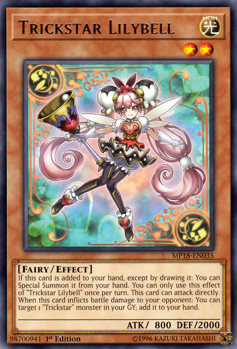 Trickstar Lilybell [MP18-EN035] Rare | Gam3 Escape