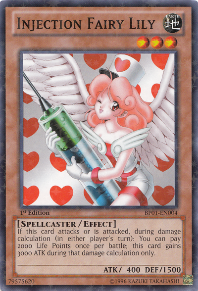 Injection Fairy Lily [BP01-EN004] Starfoil Rare | Gam3 Escape