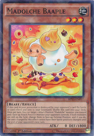 Madolche Baaple (Shatterfoil) [BP03-EN097] Common | Gam3 Escape