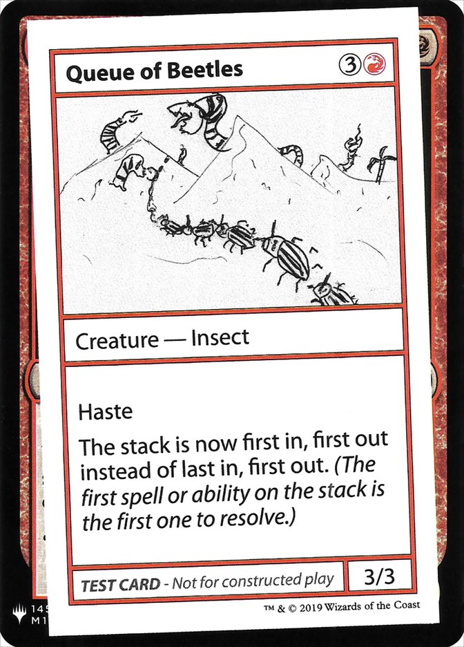 Queue of Beetles [Mystery Booster Playtest Cards] | Gam3 Escape