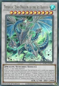 Trishula, Zero Dragon of the Ice Barrier [SDFC-EN041] Ultra Rare | Gam3 Escape