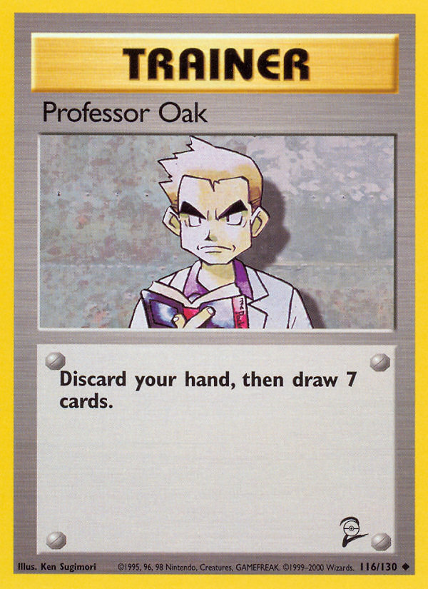 Professor Oak (116/130) [Base Set 2] | Gam3 Escape