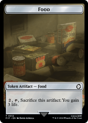 Warrior // Food (0012) Double-Sided Token [Fallout Tokens] | Gam3 Escape