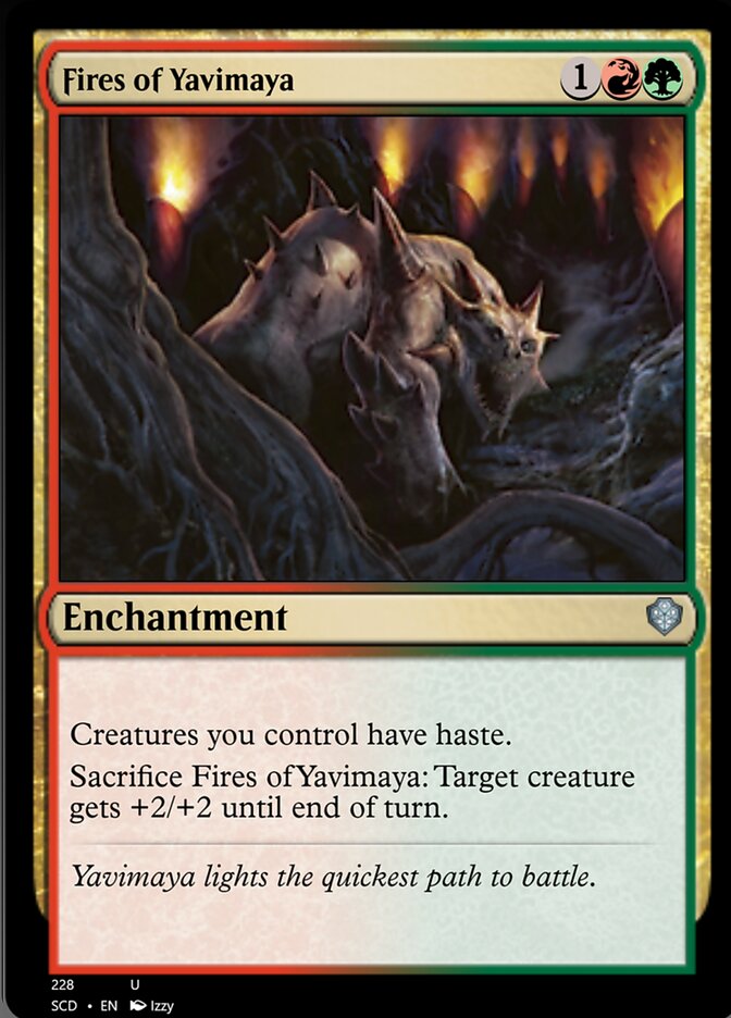 Fires of Yavimaya [Starter Commander Decks] | Gam3 Escape