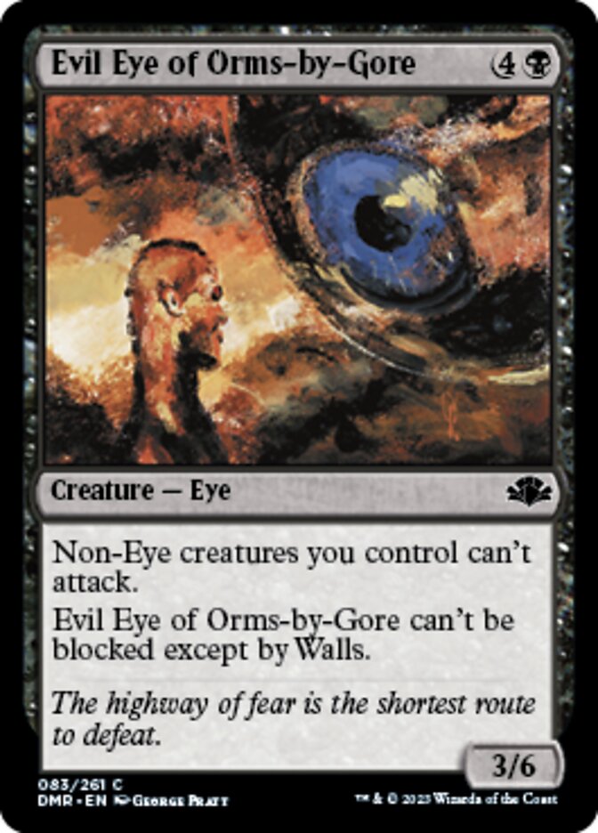 Evil Eye of Orms-by-Gore [Dominaria Remastered] | Gam3 Escape