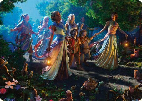 Realm Seekers Art Card [The Lord of the Rings: Tales of Middle-earth Art Series] | Gam3 Escape