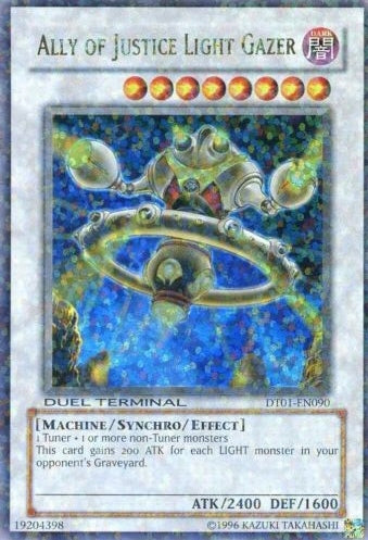 Ally of Justice Light Gazer [DT01-EN090] Ultra Rare | Gam3 Escape