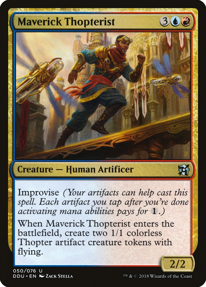 Maverick Thopterist [Duel Decks: Elves vs. Inventors] | Gam3 Escape