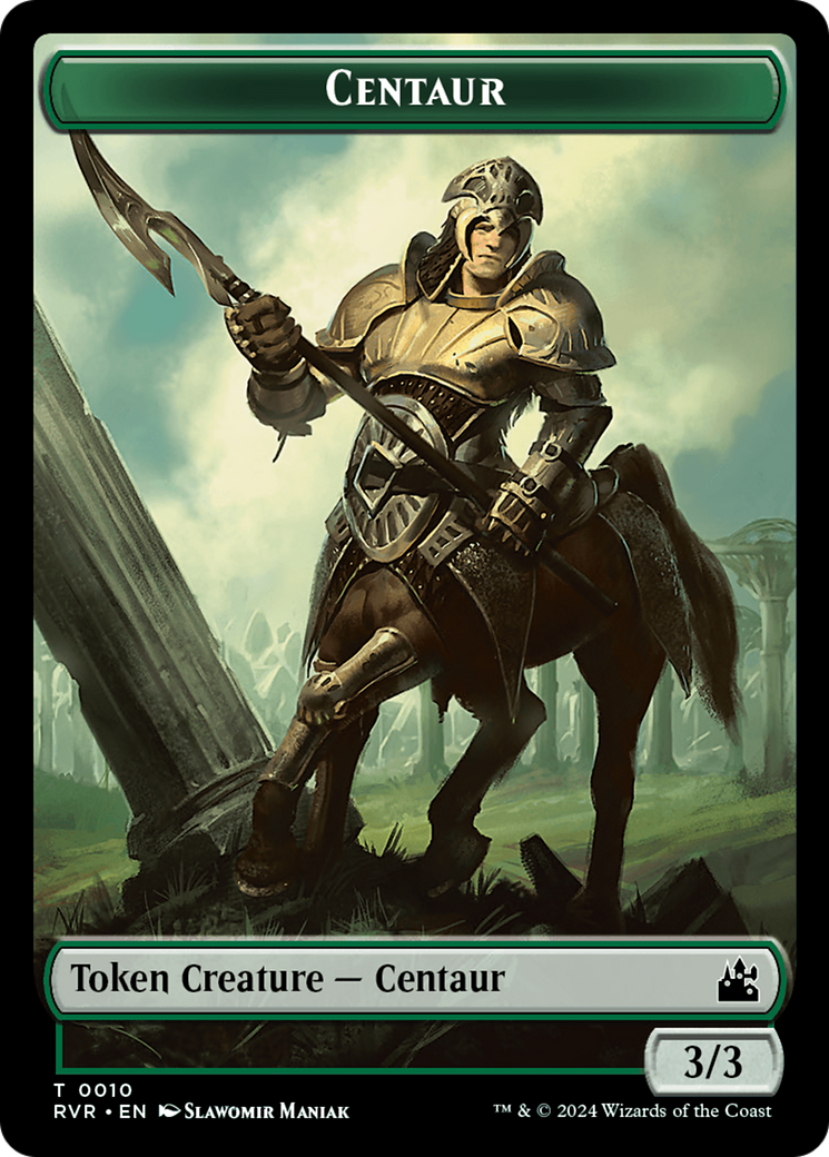 Centaur Token [Ravnica Remastered Tokens] | Gam3 Escape