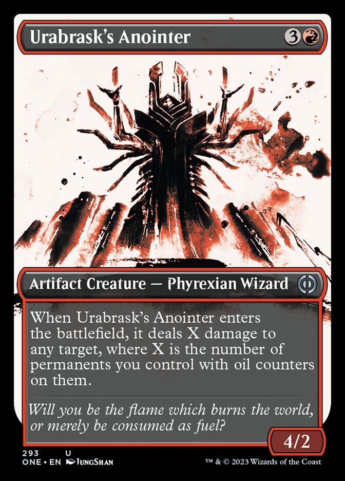 Urabrask's Anointer (Showcase Ichor) [Phyrexia: All Will Be One] | Gam3 Escape