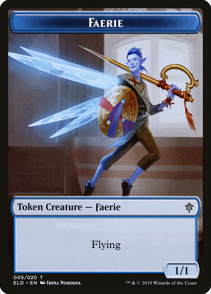 Faerie [Throne of Eldraine Tokens] | Gam3 Escape