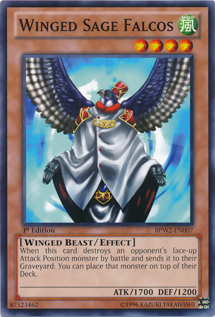 Winged Sage Falcos [BPW2-EN007] Common | Gam3 Escape