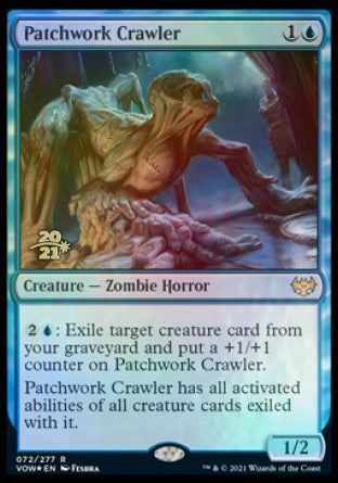 Patchwork Crawler [Innistrad: Crimson Vow Prerelease Promos] | Gam3 Escape