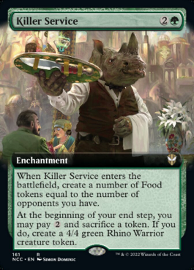 Killer Service (Extended Art) [Streets of New Capenna Commander] | Gam3 Escape
