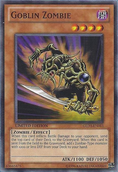 Goblin Zombie [GLD3-EN013] Common | Gam3 Escape