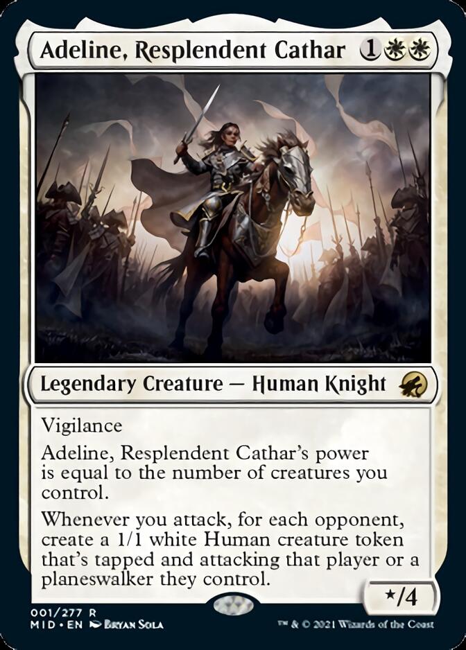 Adeline, Resplendent Cathar [Innistrad: Midnight Hunt] | Gam3 Escape