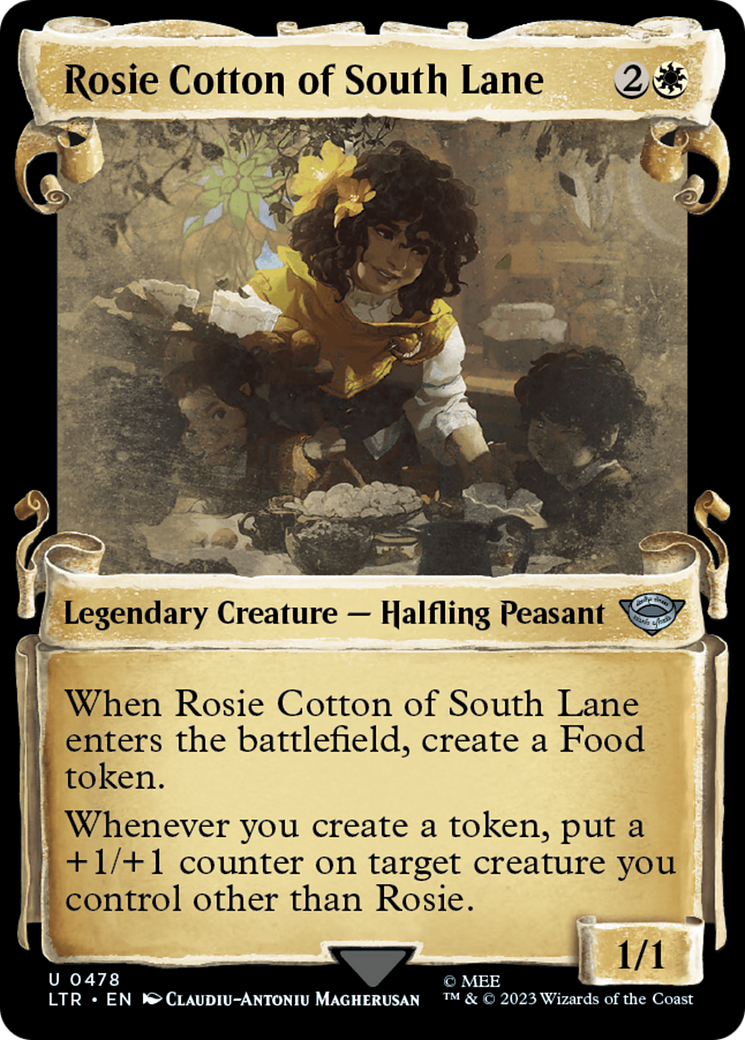 Rosie Cotton of South Lane [The Lord of the Rings: Tales of Middle-Earth Showcase Scrolls] | Gam3 Escape