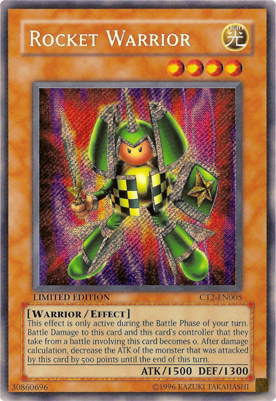 Rocket Warrior [CT2-EN005] Secret Rare | Gam3 Escape