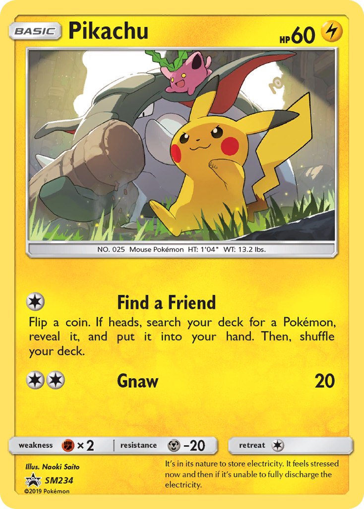 Pikachu (SM234) [Sun & Moon: Black Star Promos] | Gam3 Escape