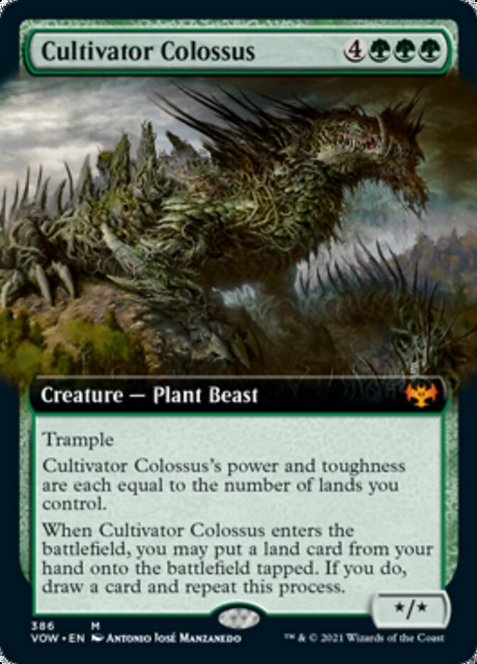 Cultivator Colossus (Extended) [Innistrad: Crimson Vow] | Gam3 Escape
