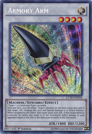 Armory Arm [LC5D-EN034] Secret Rare | Gam3 Escape