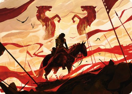 Merry, Esquire of Rohan Art Card [The Lord of the Rings: Tales of Middle-earth Art Series] | Gam3 Escape