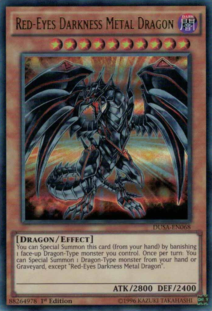 Red-Eyes Darkness Metal Dragon [DUSA-EN068] Ultra Rare | Gam3 Escape