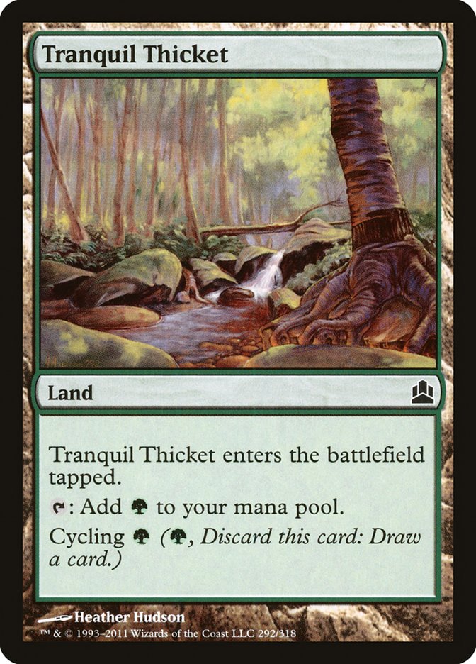 Tranquil Thicket [Commander 2011] | Gam3 Escape