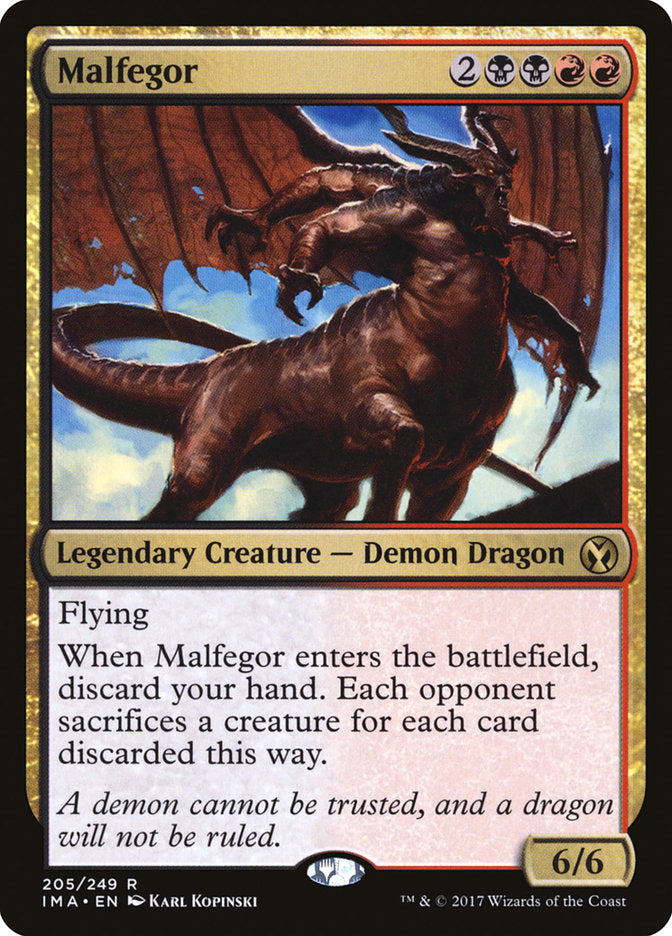 Malfegor [Iconic Masters] | Gam3 Escape