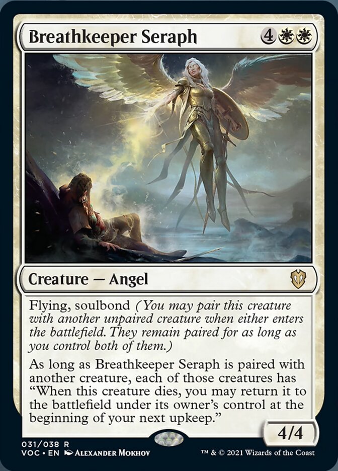 Breathkeeper Seraph [Innistrad: Crimson Vow Commander] | Gam3 Escape