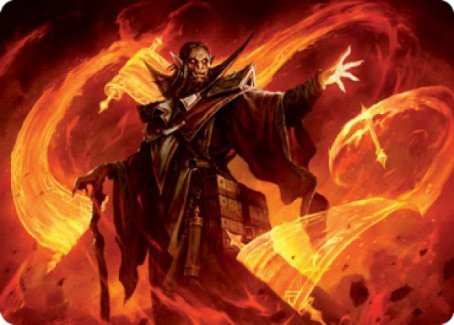 Plargg, Dean of Chaos Art Card [Strixhaven: School of Mages Art Series] | Gam3 Escape