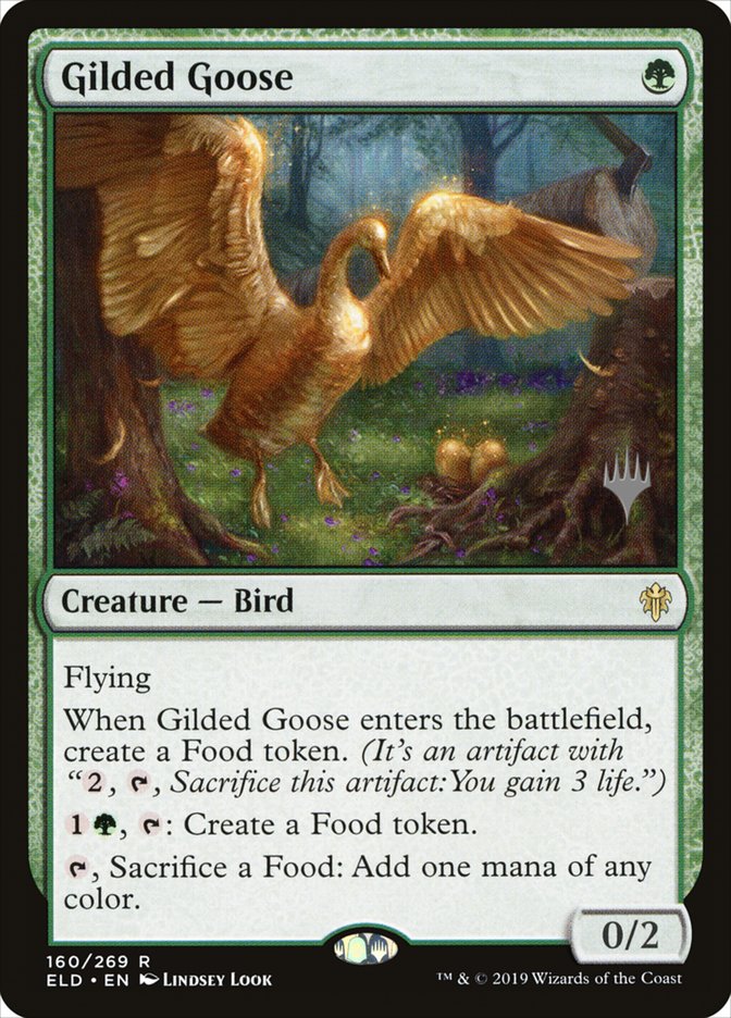 Gilded Goose (Promo Pack) [Throne of Eldraine Promos] | Gam3 Escape