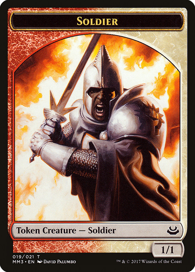 Soldier (019/021) [Modern Masters 2017 Tokens] | Gam3 Escape