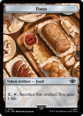 Smaug // Food (0022) Double-Sided Token (Surge Foil) [The Lord of the Rings: Tales of Middle-Earth Tokens] | Gam3 Escape