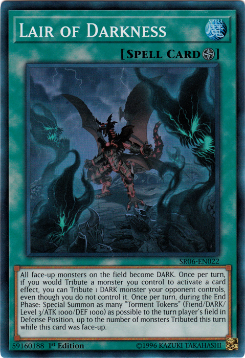 Lair of Darkness [SR06-EN022] Super Rare | Gam3 Escape