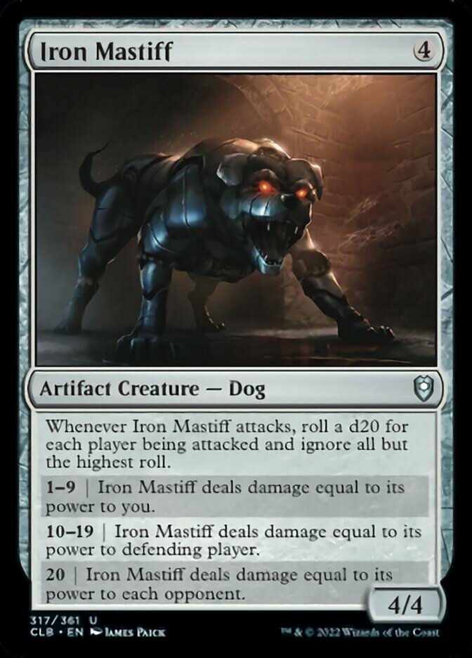 Iron Mastiff [Commander Legends: Battle for Baldur's Gate] | Gam3 Escape