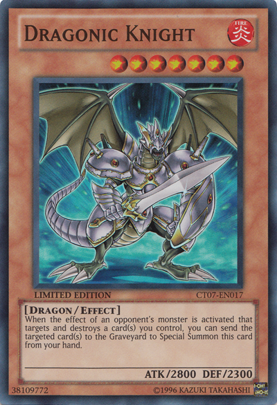 Dragonic Knight [CT07-EN017] Super Rare | Gam3 Escape