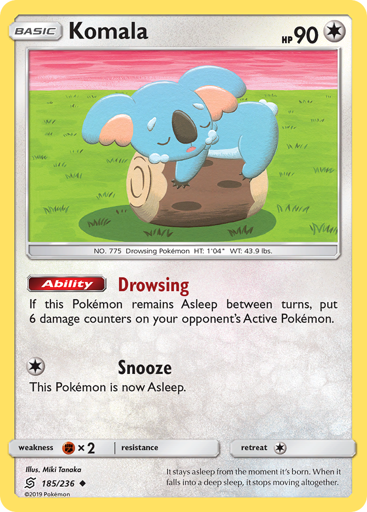 Komala (185/236) [Sun & Moon: Unified Minds] | Gam3 Escape