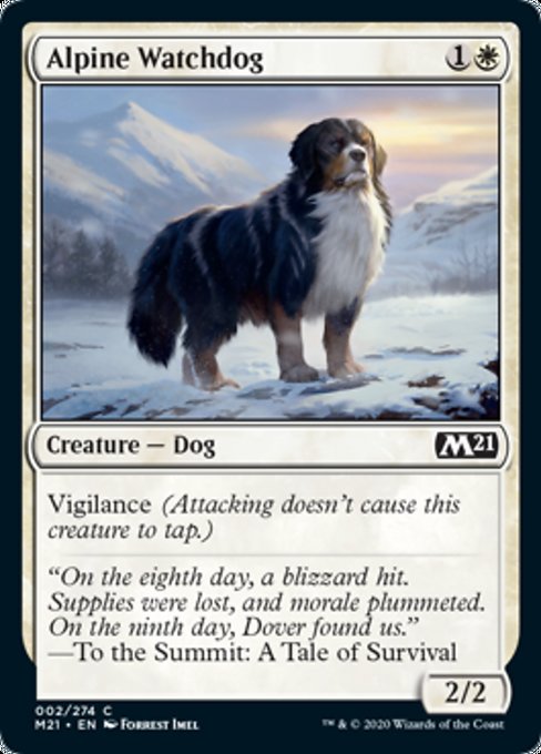 Alpine Watchdog [Core Set 2021] | Gam3 Escape