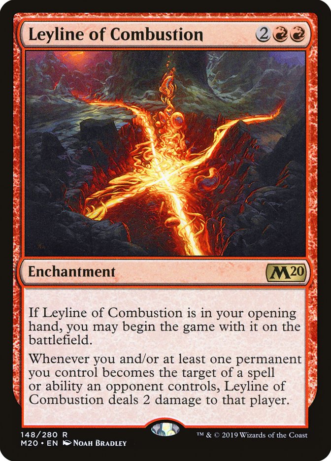 Leyline of Combustion [Core Set 2020] | Gam3 Escape