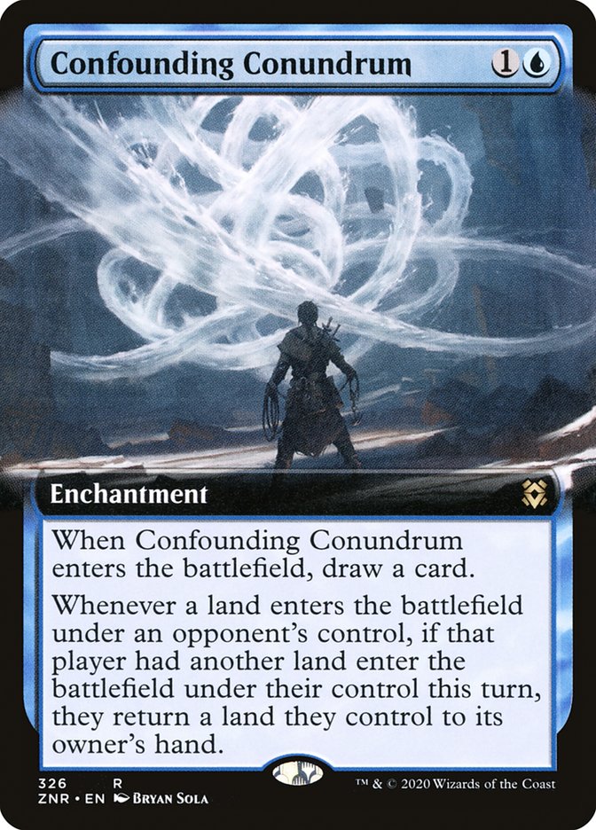 Confounding Conundrum (Extended Art) [Zendikar Rising] | Gam3 Escape