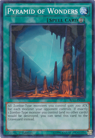 Pyramid of Wonders (Shatterfoil) [BP03-EN168] Common | Gam3 Escape