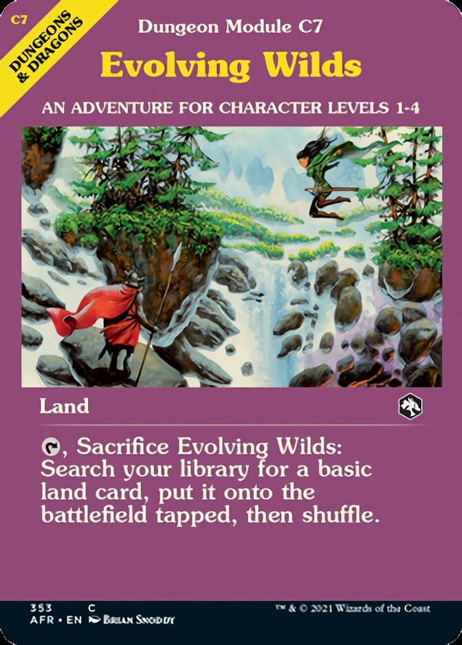 Evolving Wilds (Dungeon Module) [Dungeons & Dragons: Adventures in the Forgotten Realms] | Gam3 Escape