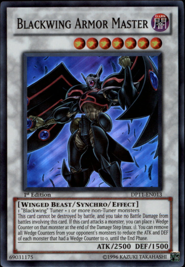 Blackwing Armor Master [DP11-EN013] Super Rare | Gam3 Escape