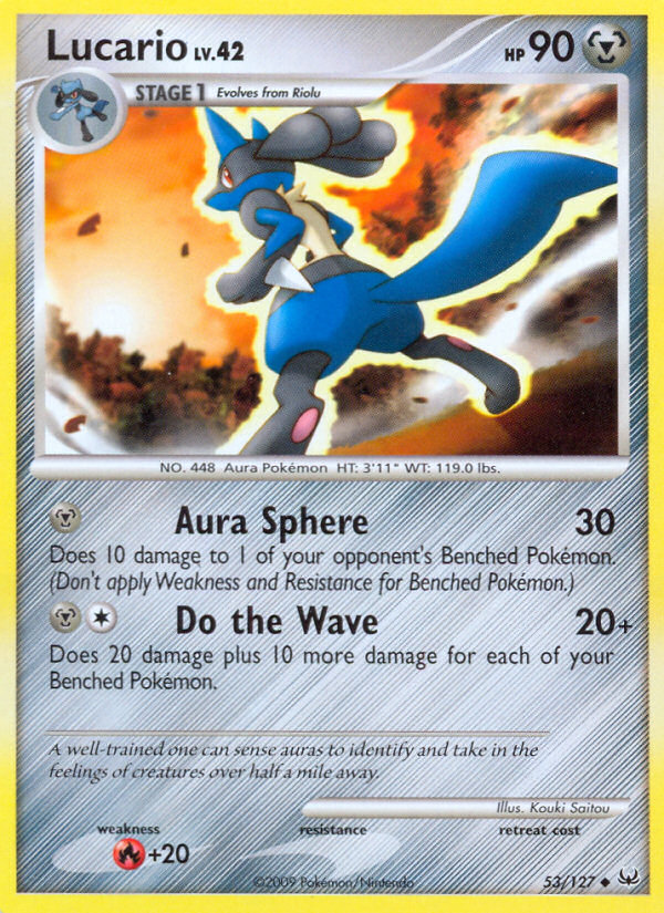 Lucario (53/127) [Platinum: Base Set] | Gam3 Escape