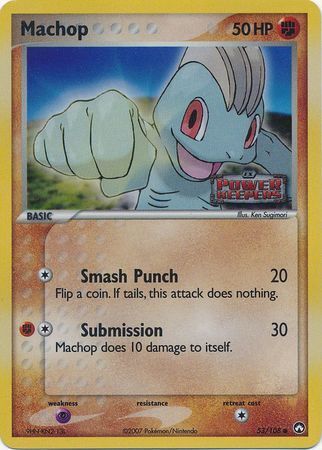 Machop (53/108) (Stamped) [EX: Power Keepers] | Gam3 Escape