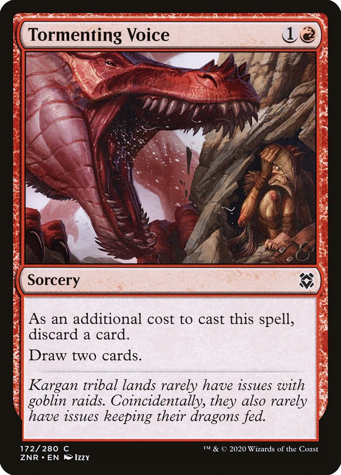 Tormenting Voice [Zendikar Rising] | Gam3 Escape