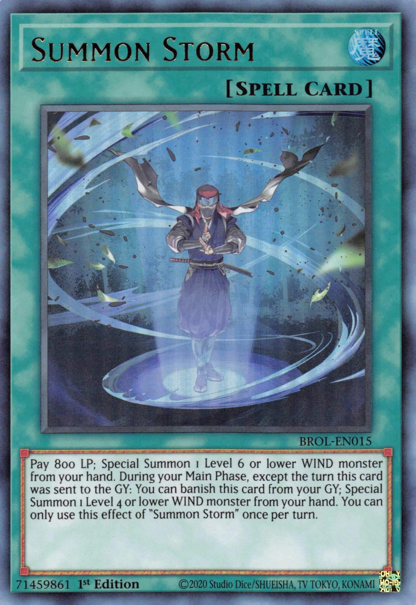 Summon Storm [BROL-EN015] Ultra Rare | Gam3 Escape