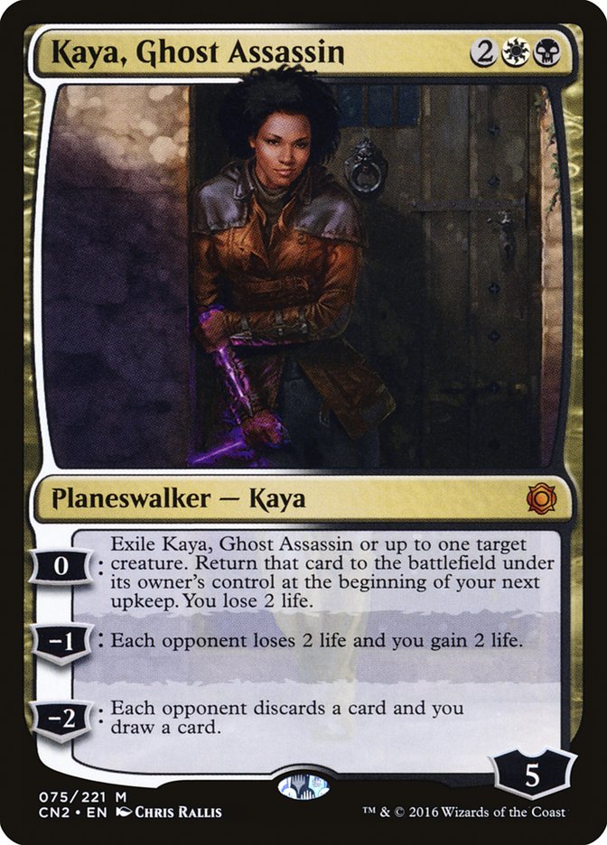 Kaya, Ghost Assassin (075/221) [Conspiracy: Take the Crown] | Gam3 Escape